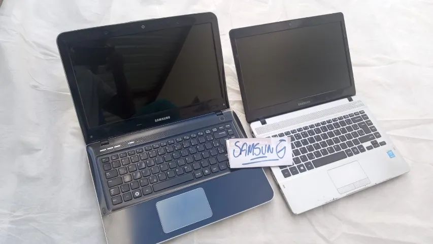 Notebook Samsung tamanho 14 polegadas sem placa mãe  Venda pra peças nao funciona. - Foto 2