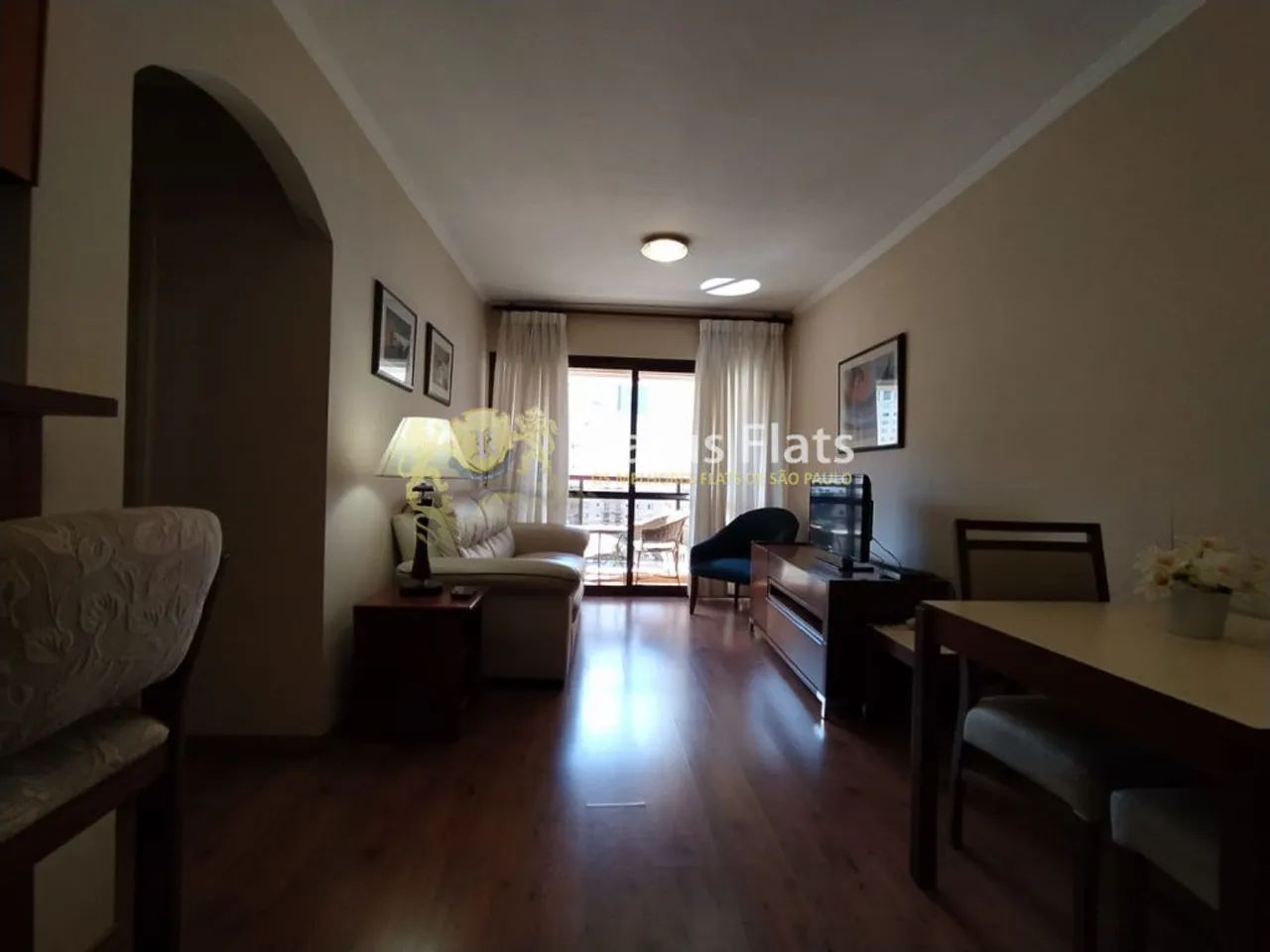 Flat para locação no Jardins - Edifício Matiz Manhattan Hotel - Foto 3