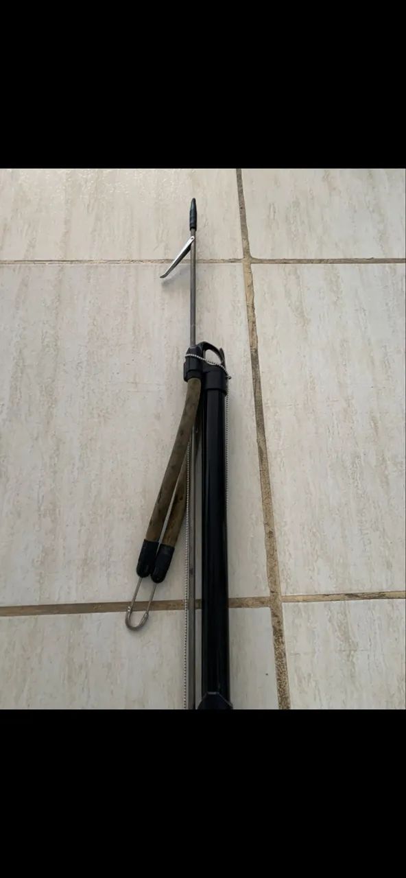 Arpão arbalete pesca 80 cm - Foto 2
