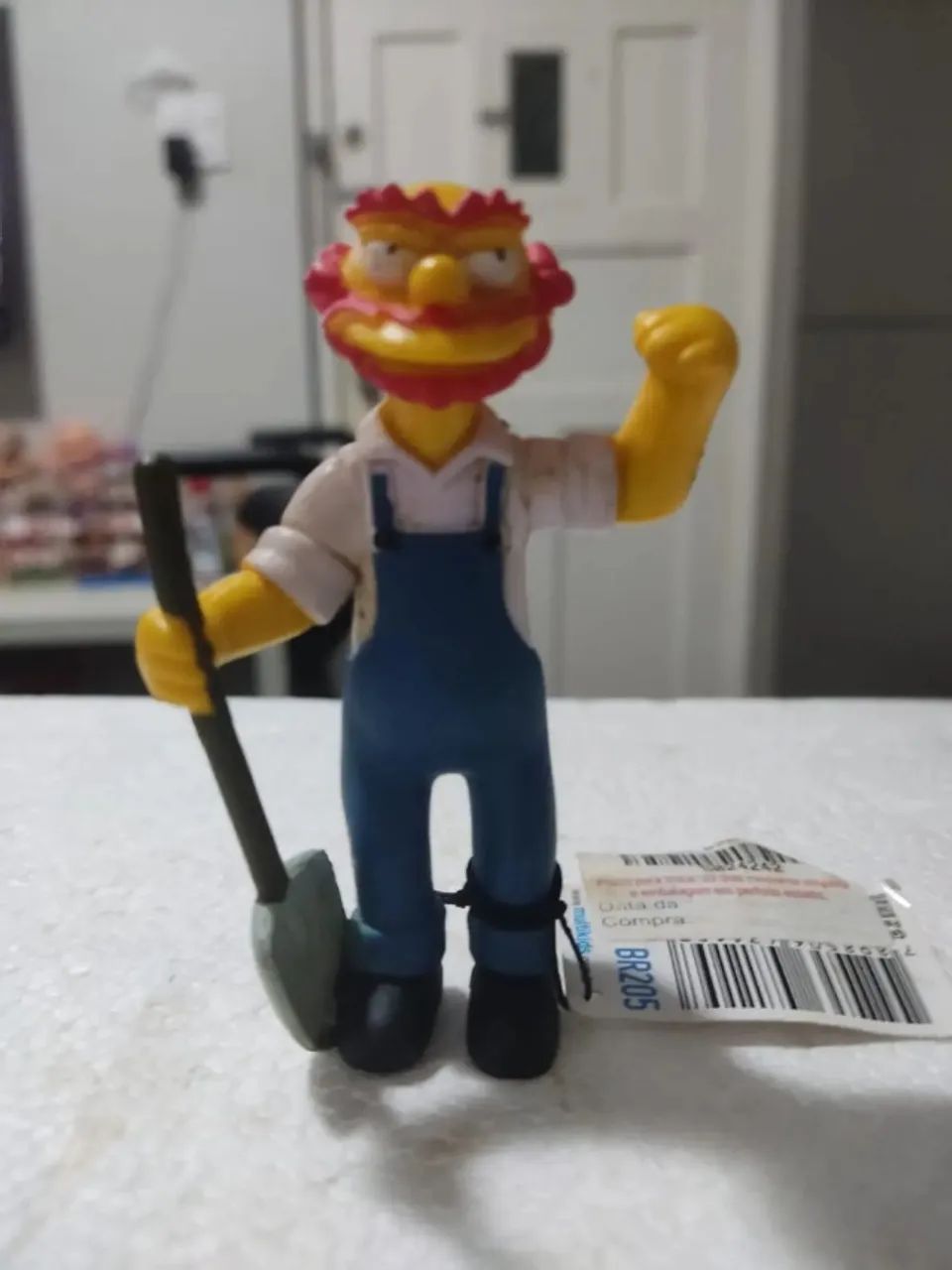 Boneco Zelador Willie (simpsons) Long Jump 8 Cm