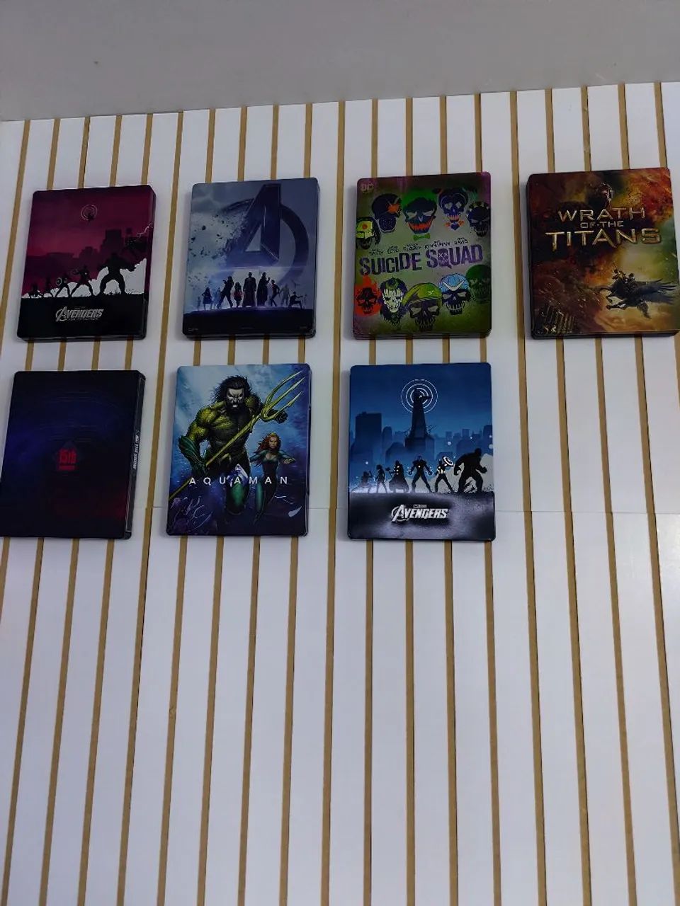 Steelbook com filmes Lot coleção 