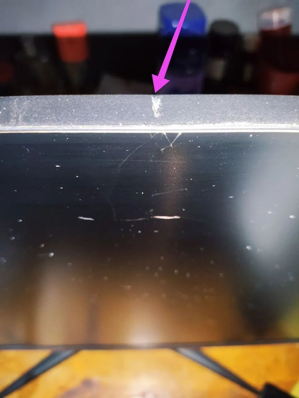 NÃO ACEITO OFERTAS! AOC 27" 144Hz *TELA QUEBRADA, PORÉM LIGANDO! - Foto 4