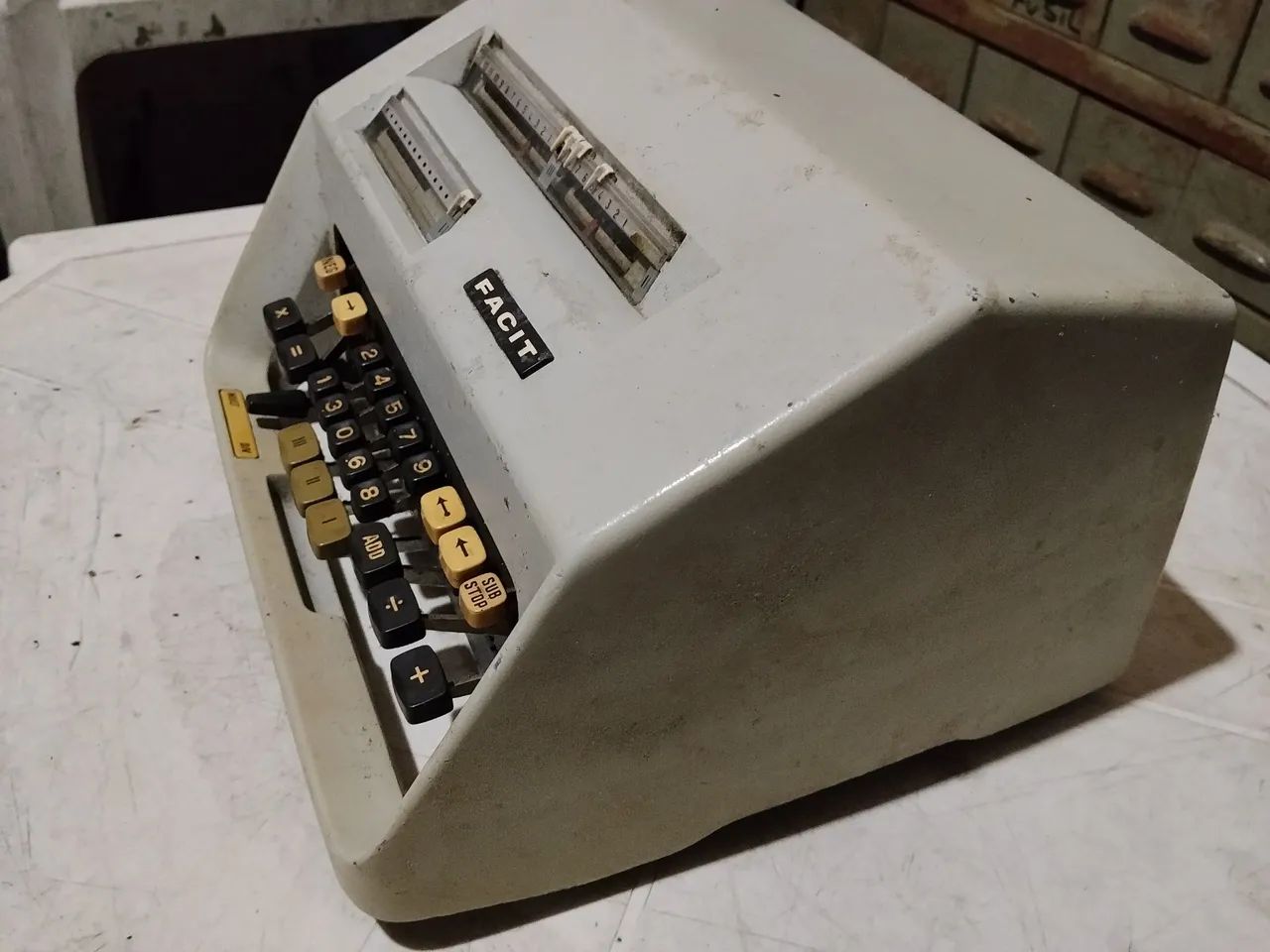CALCULADORA SUÉCA FACIT CA1-13 VINTAGE - Foto 2