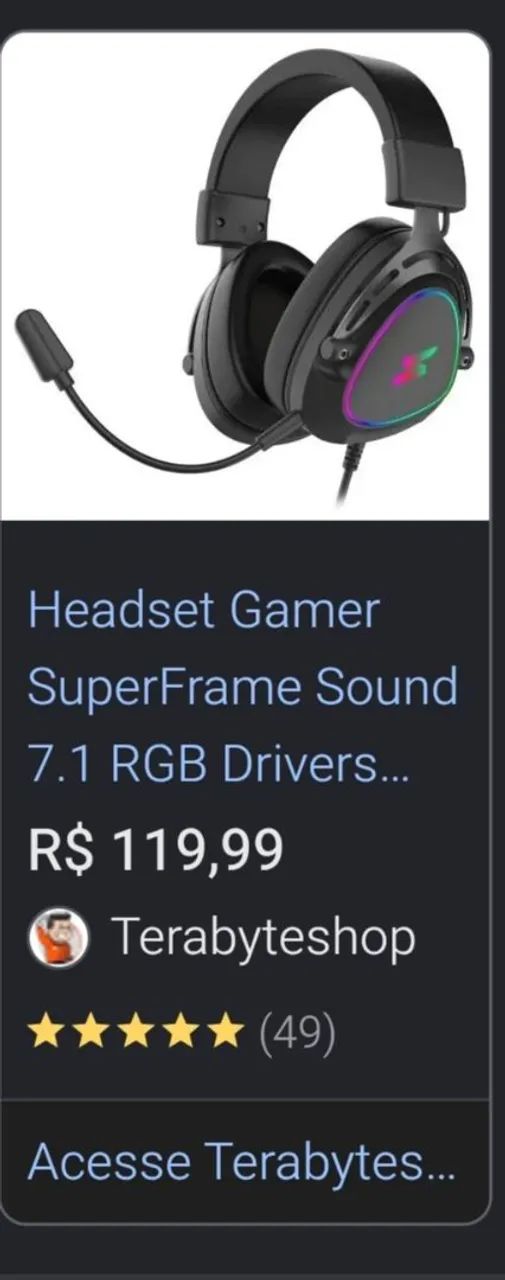 HeadSet SuperFrame + Mouse Redragon Cobra - Foto 4