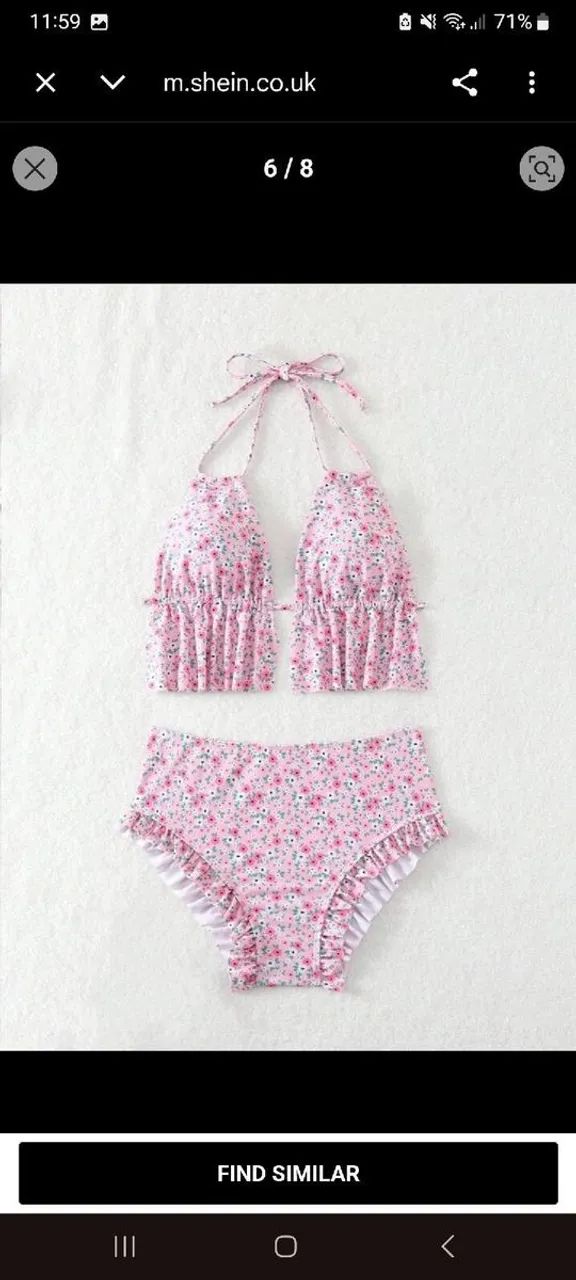 Conjunto de Biquini Fofo 