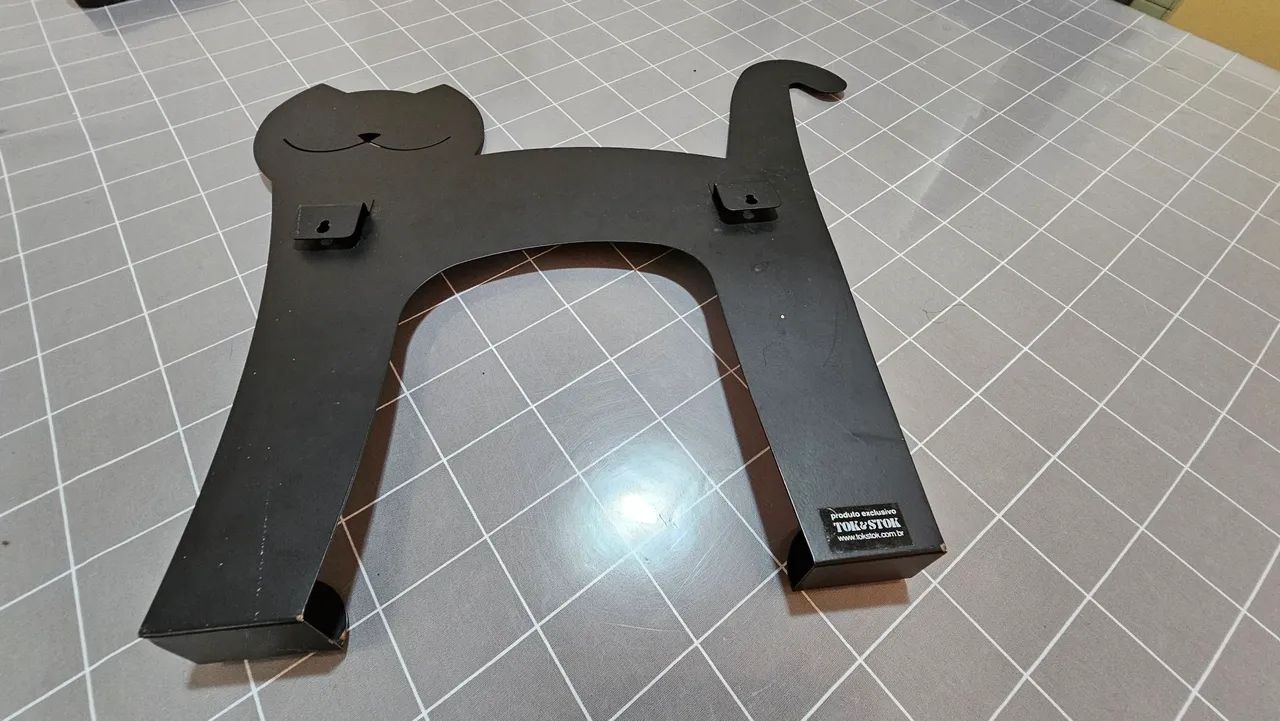 Cabideiro TokStok Gato em Metal - Foto 4
