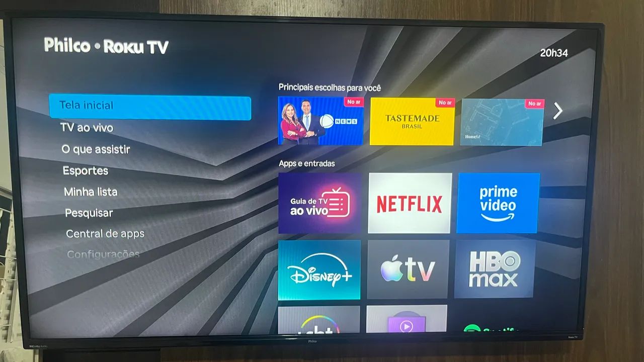 Televisão 43 polegadas philco