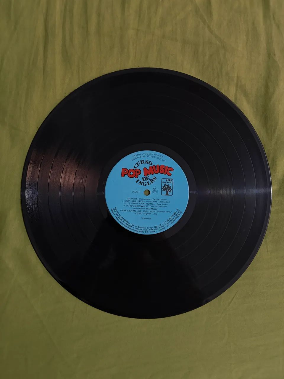 Vinil Curso pop music de inglês  - Foto 3