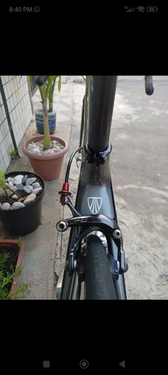 Bicicleta em carbono original  - Foto 5