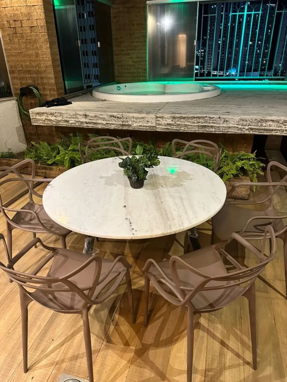 Mesa de Mármore 6 Lugares e 4 Lugares - Foto 3