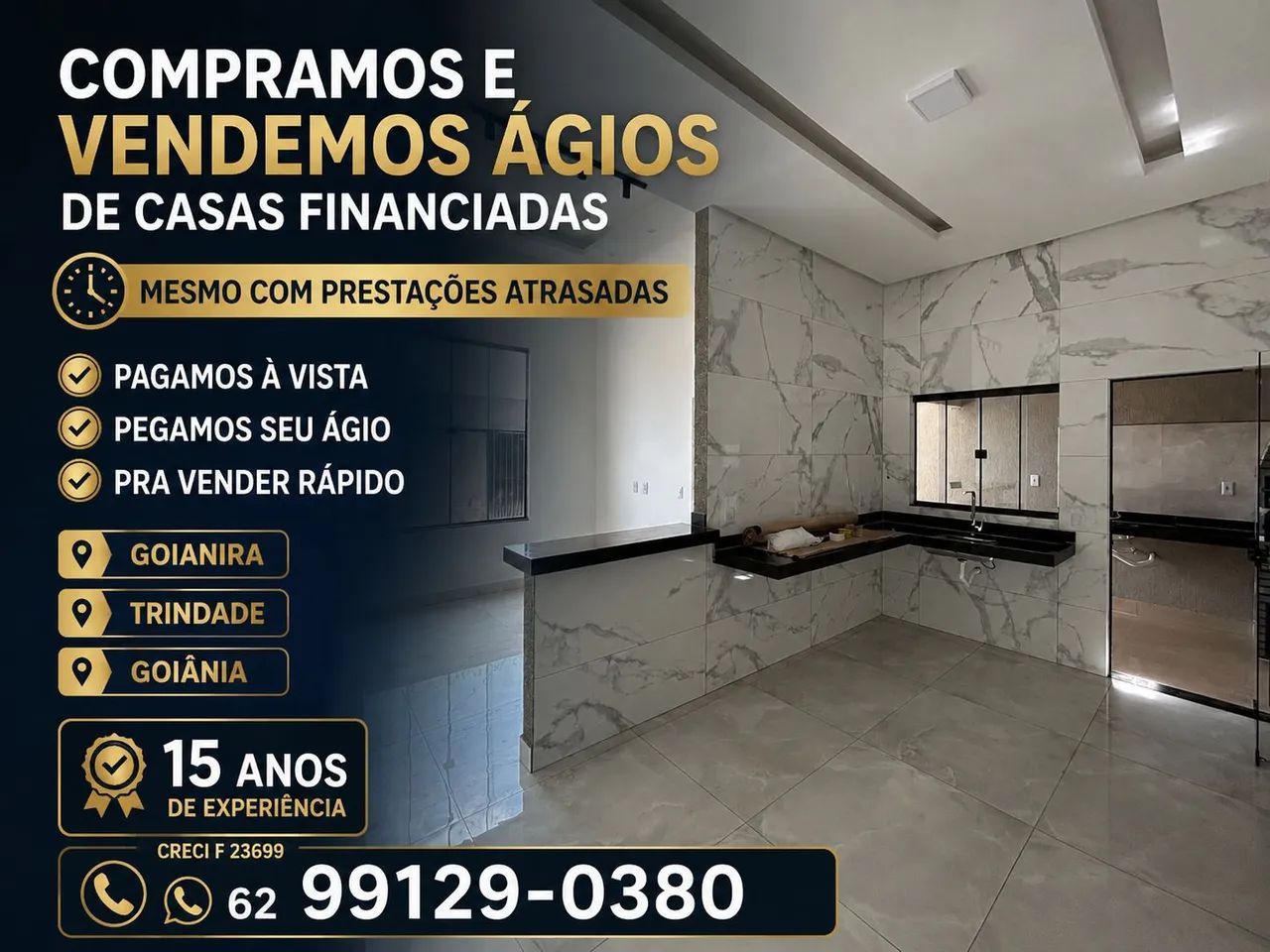 Ágios casas Goiânia e região 