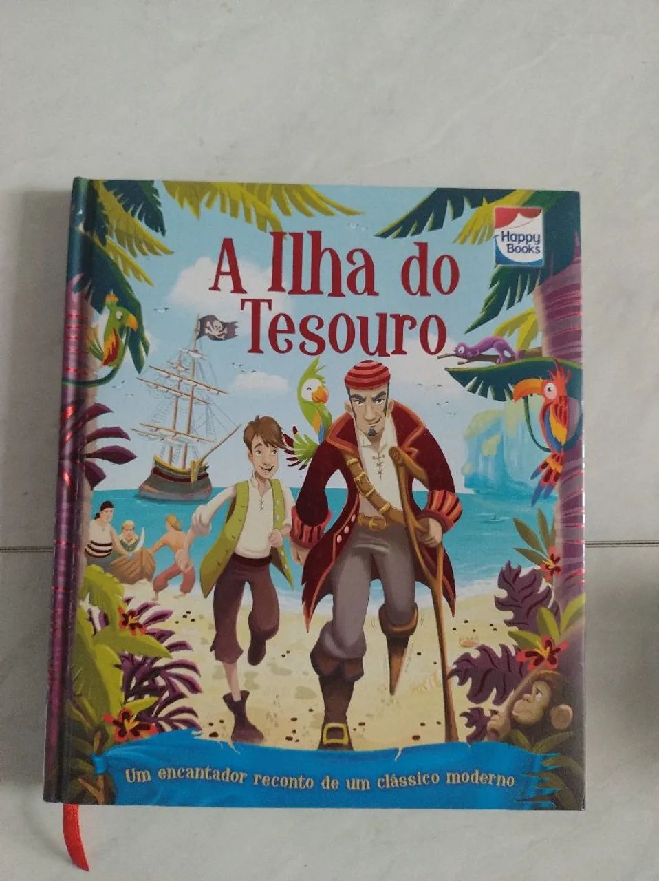 Livro A Ilha do Tesouro 