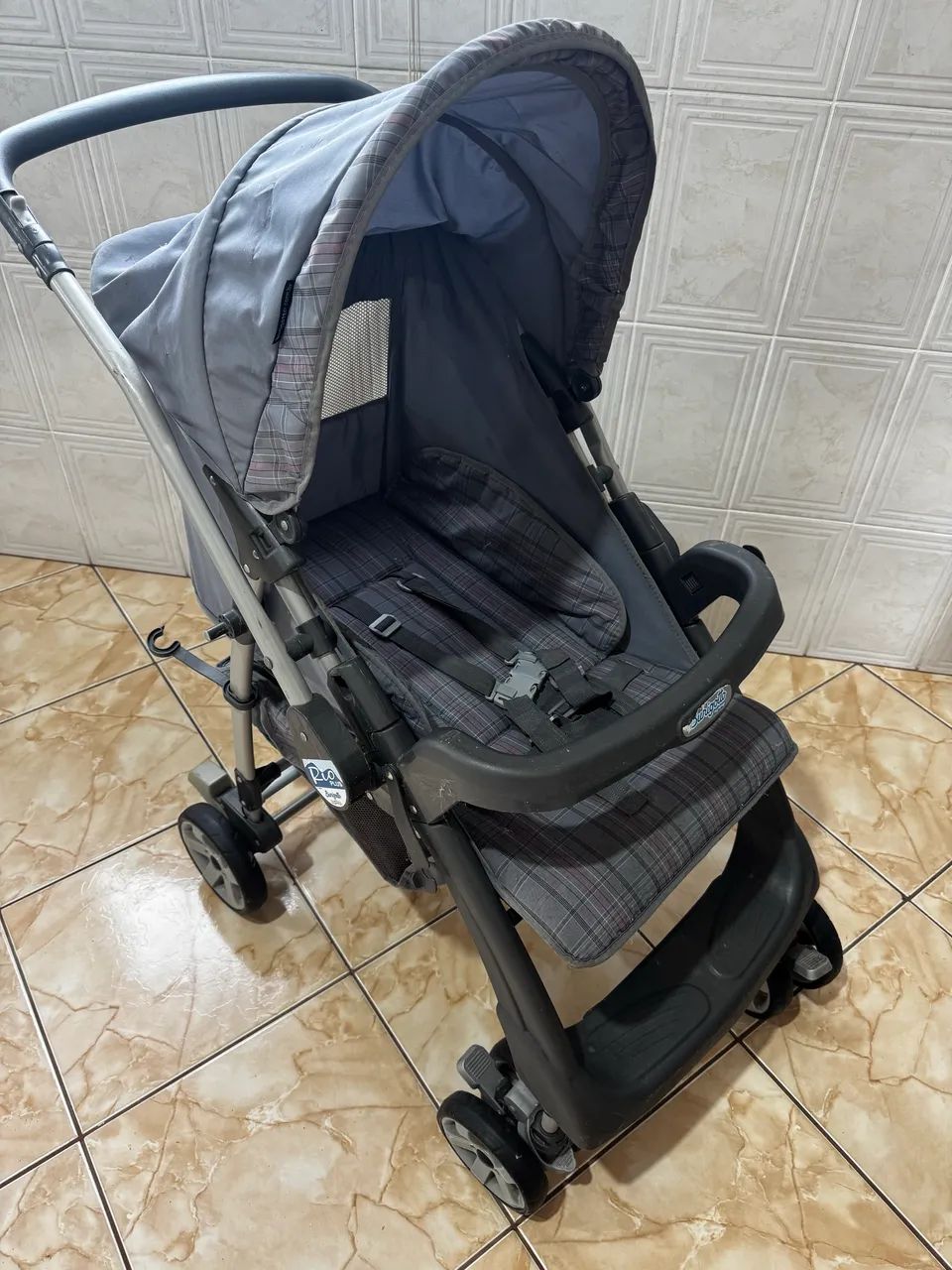 Carrinho de bebê e bebê conforto burigotto - Foto 2