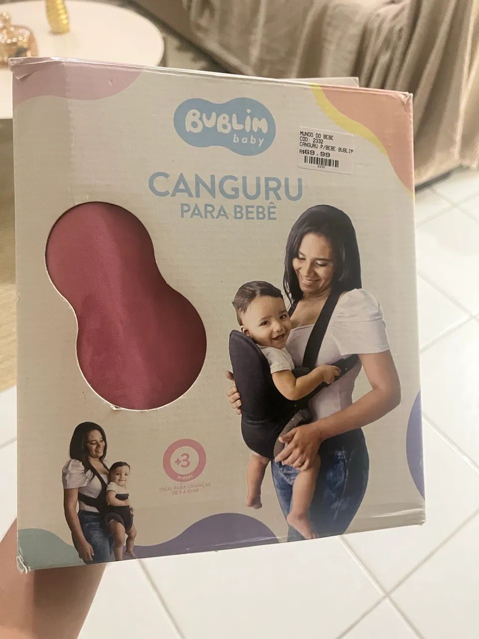 Canguru para bebê  - Foto 2