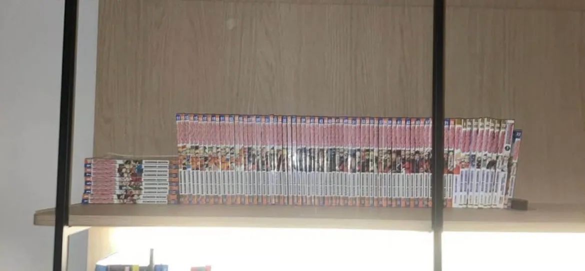 Coleção de mangás Naruto (72 volumes+gaiden+ golds e 72pocket)