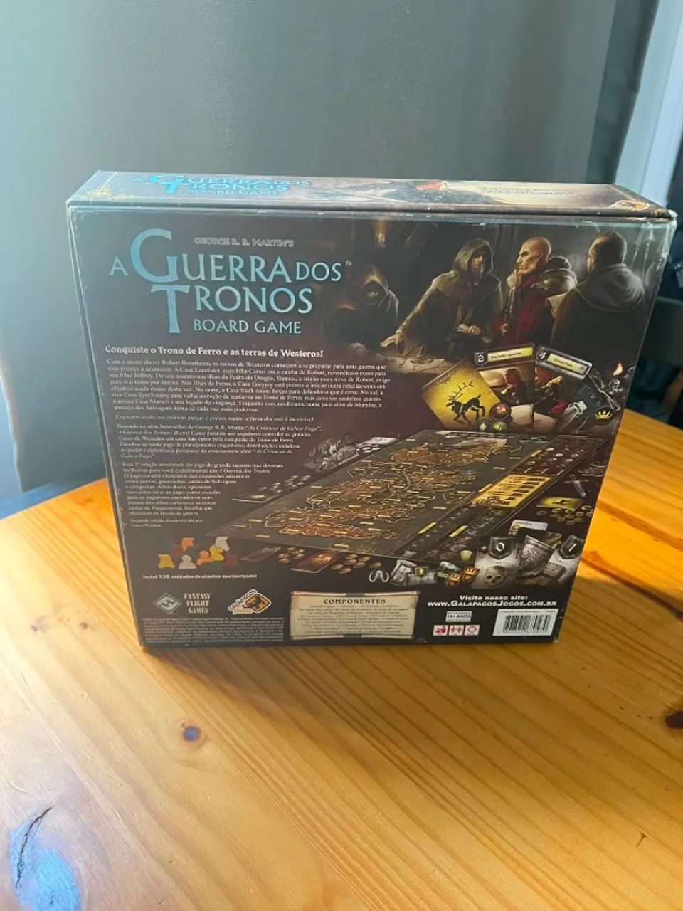 a guerra dos tronos board game (galápagos jogos) - Foto 3