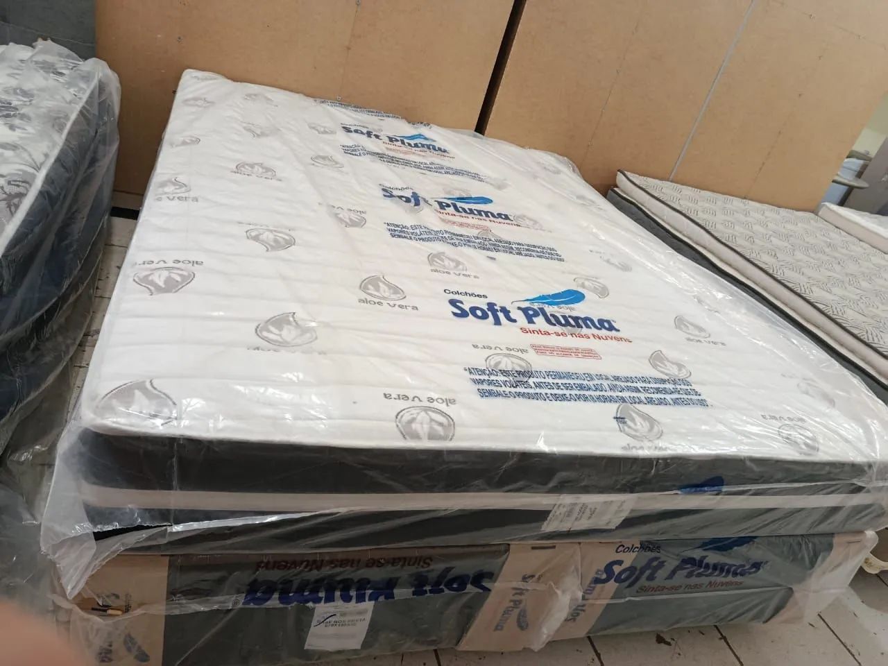 Cama Queen box mola ensacada dimensões 1.58x1.98 com entrega grátis em Teresina e timon 