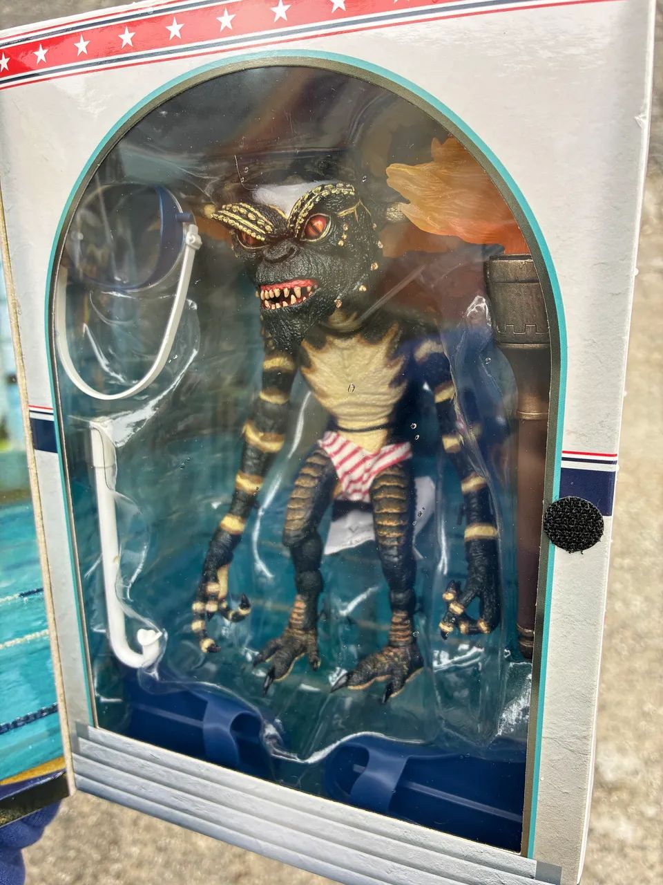 Action Figure Gremlim Olimpíadas Neca Convention Exclusive