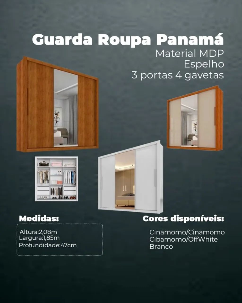 Guarda roupa Panamá  - Foto 3
