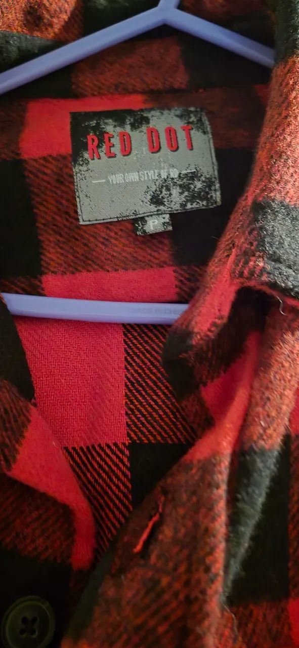 Casaco flanelado xadrez 