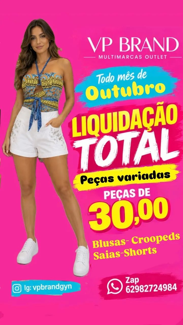 Roupas femininas variadas últimas LIQUIDAÇÃO 30,00 