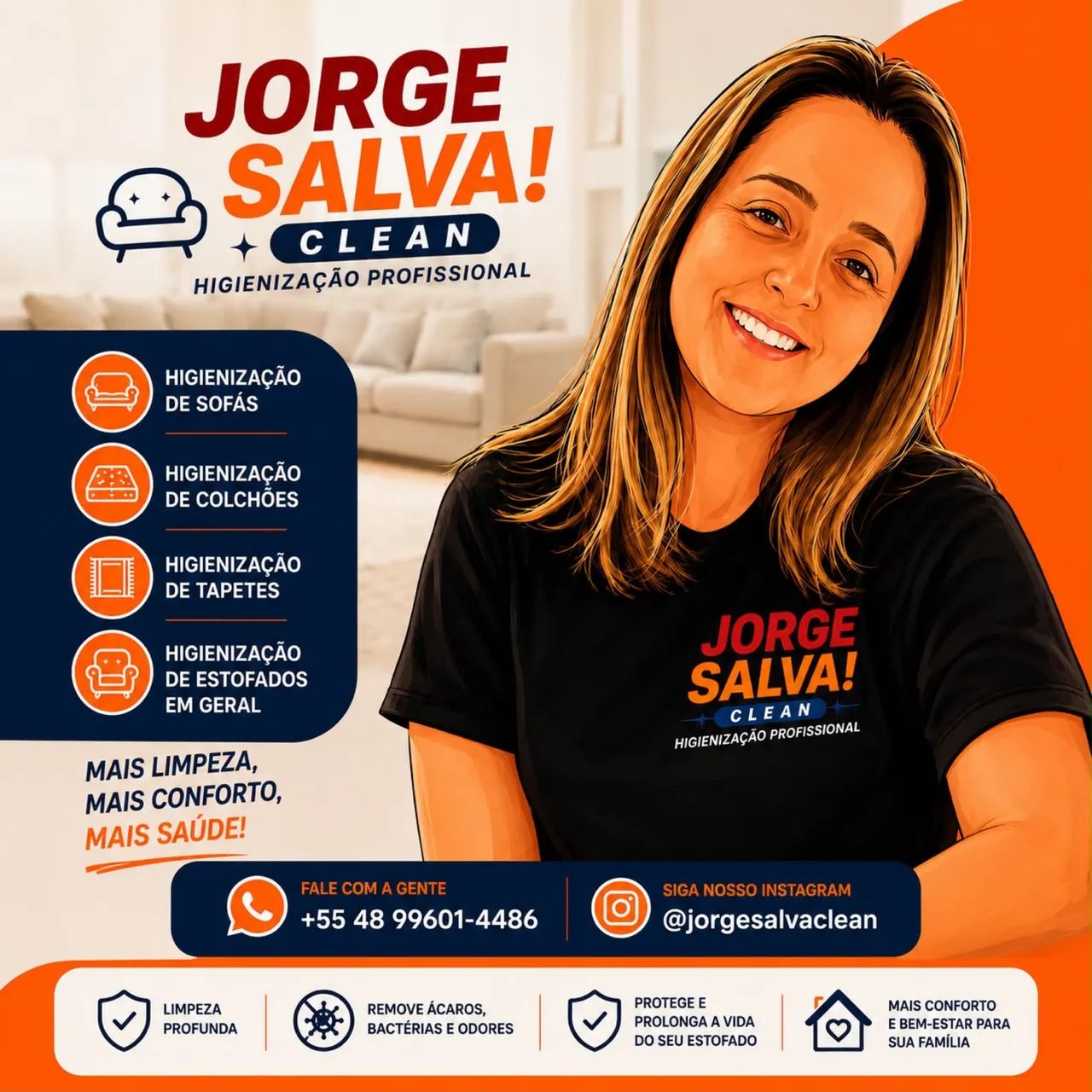 Higienização de sofá, colchões,cadeiras e tapetes - Foto 5
