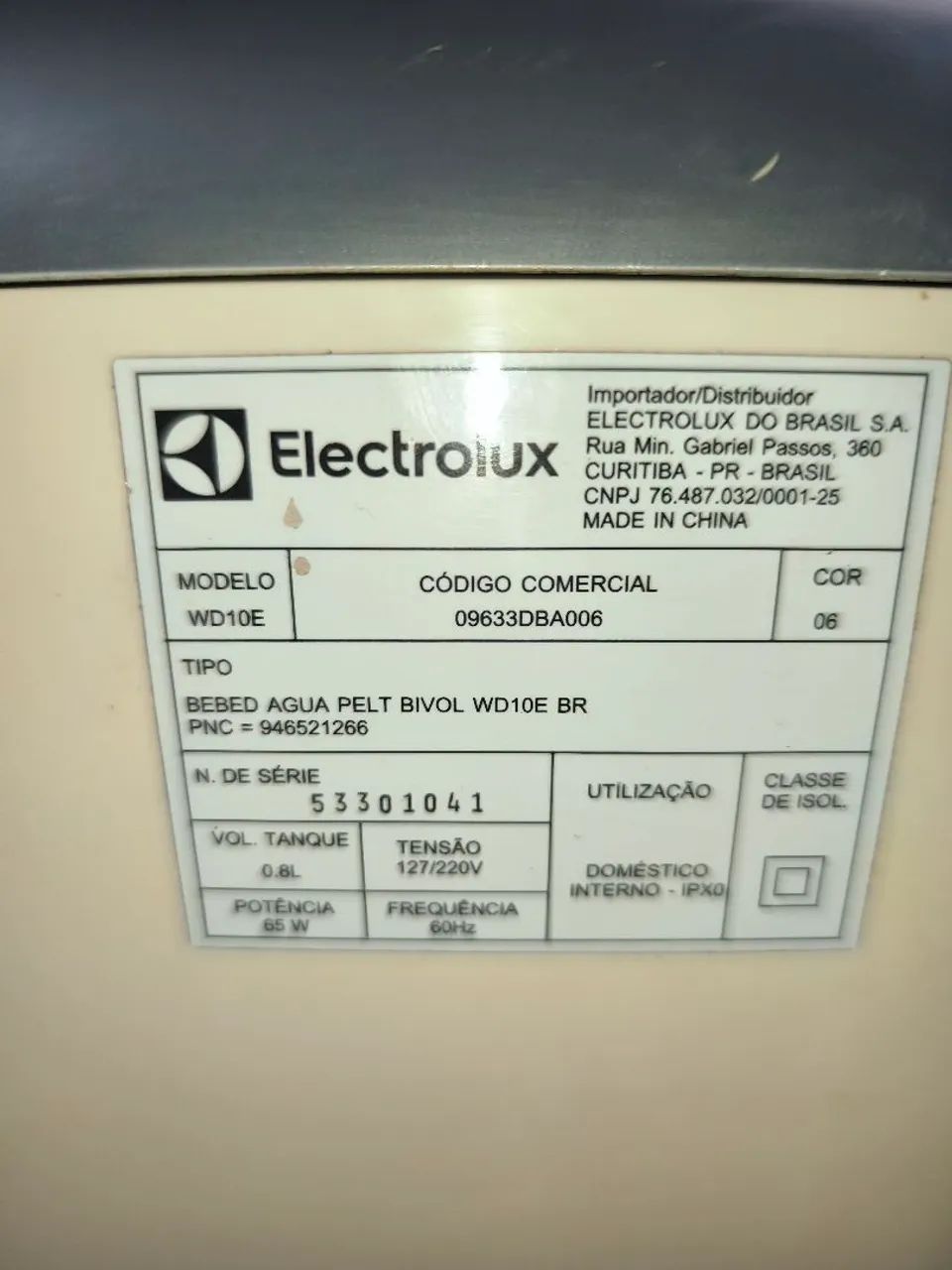 Filtro Eletrolux  - Foto 2