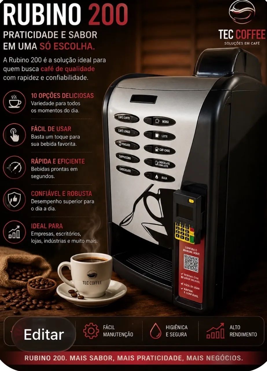 Rubino 200 - Máquina de Café - Foto 2