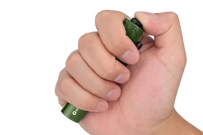 anterna LED recarregável Olight Limited Edition i5R EOS EDC, verde oliva, 350 lúmens - Foto 3
