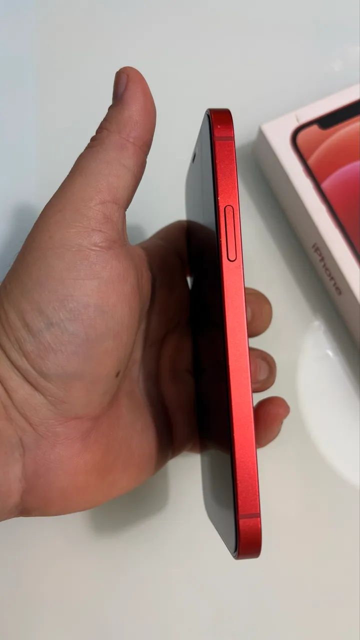 iPhone 12 Red 64 GB única dona - Foto 5