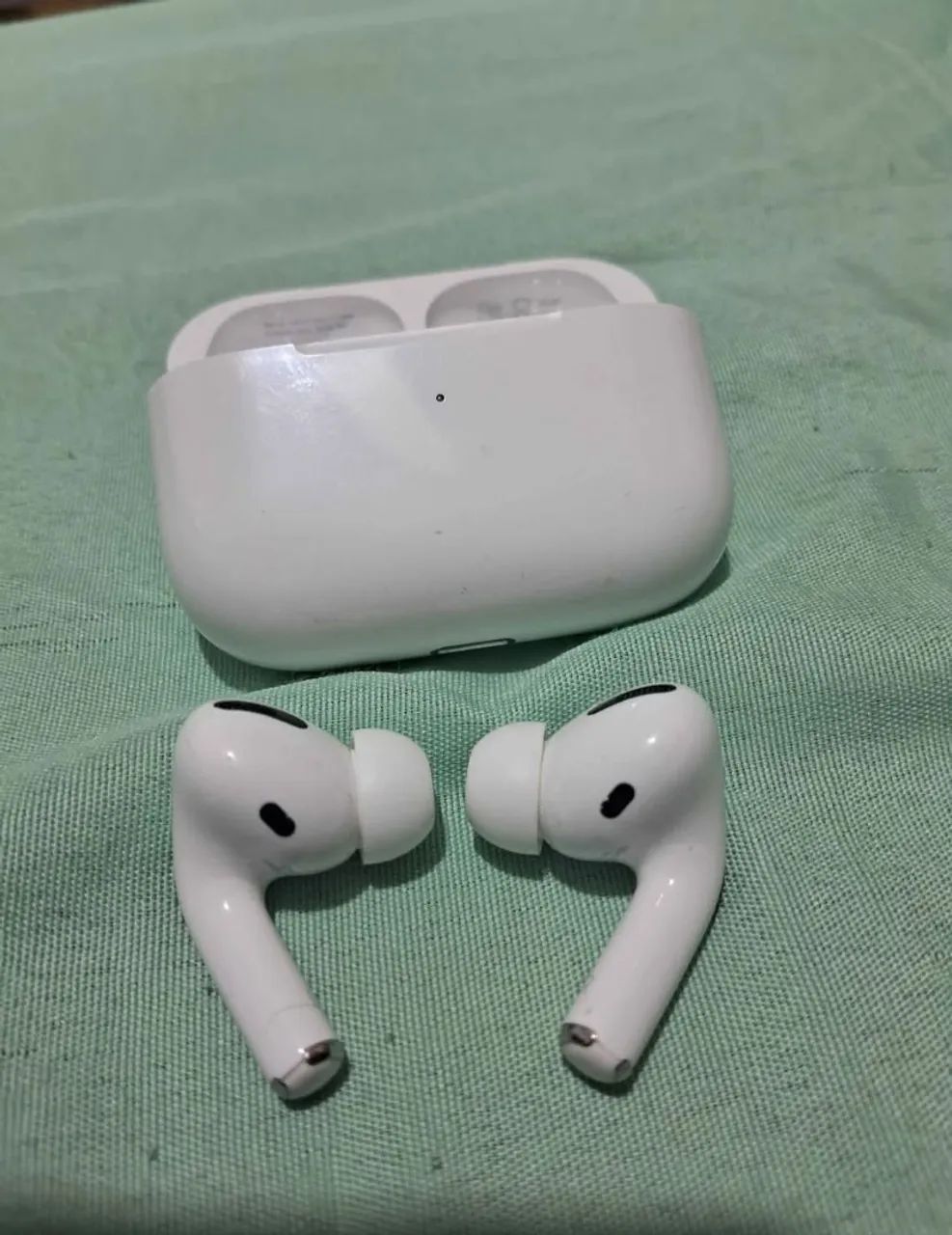 Fone Airpod Bluetooth, microfone. Novo - Foto 4