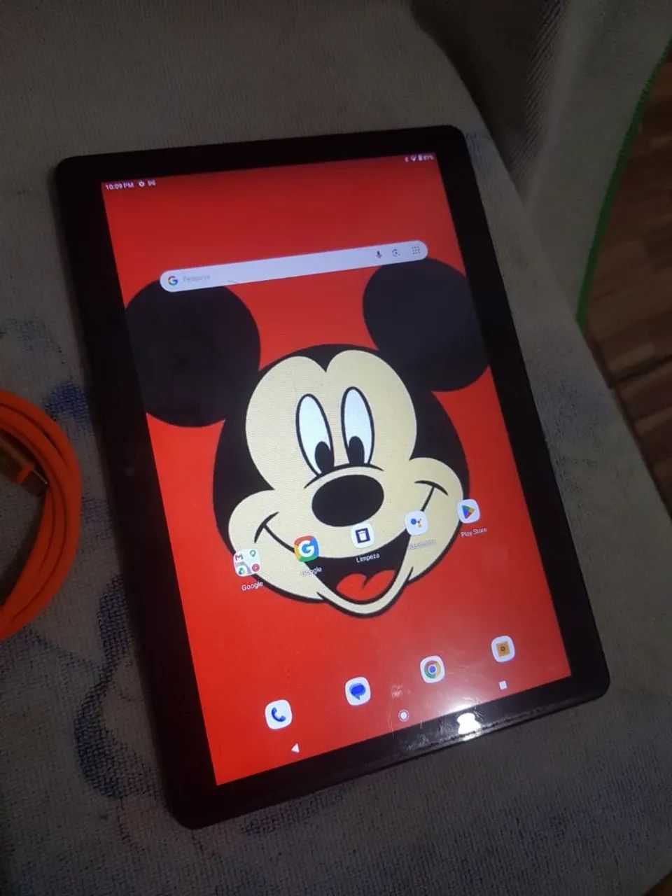 Tablet grandão + cabo top 32 gbs - Foto 2