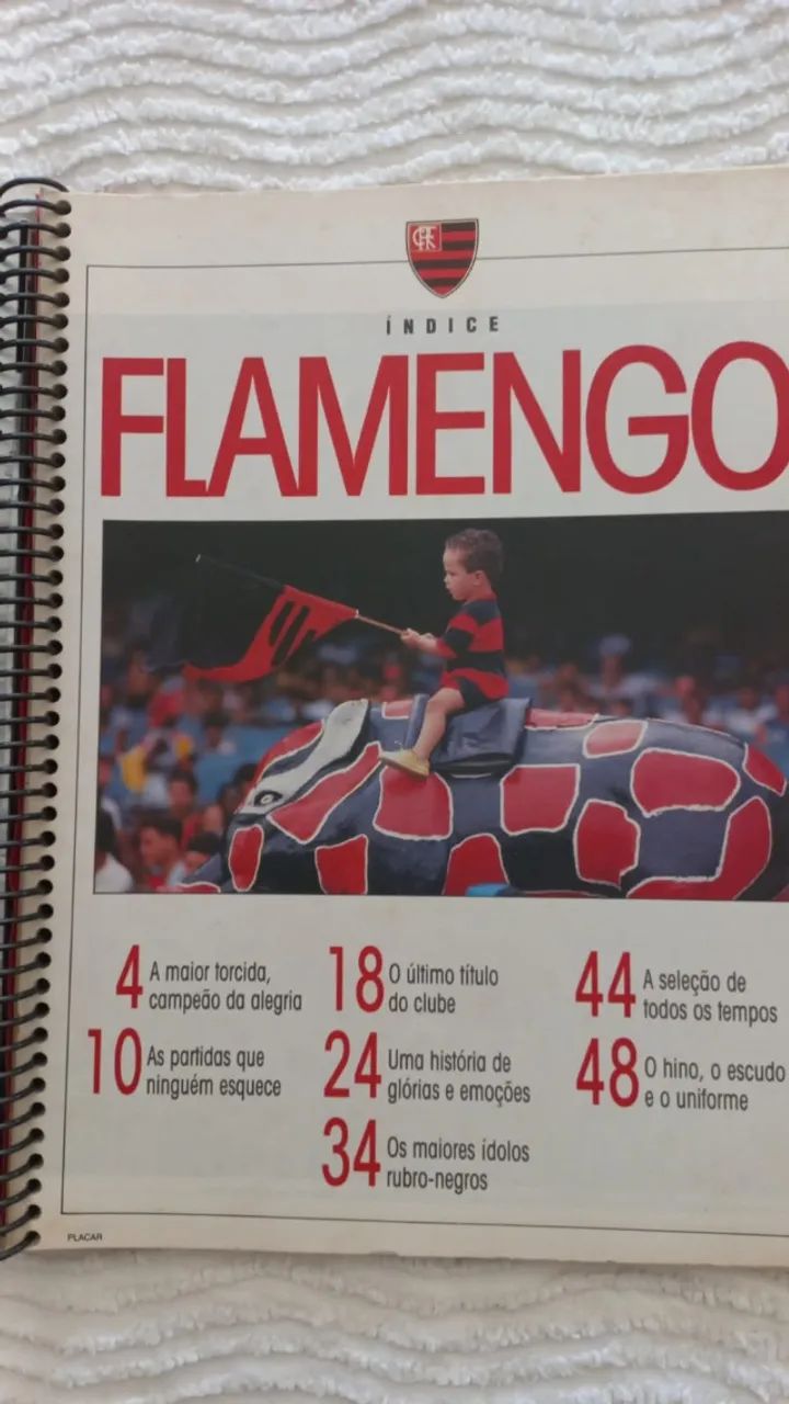Revista Placar 1999 - Flamengo - Foto 2
