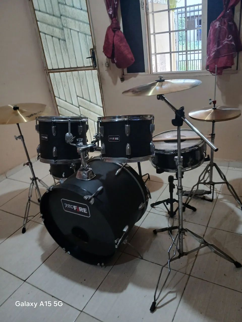 Bateria acústica completa  - Foto 4