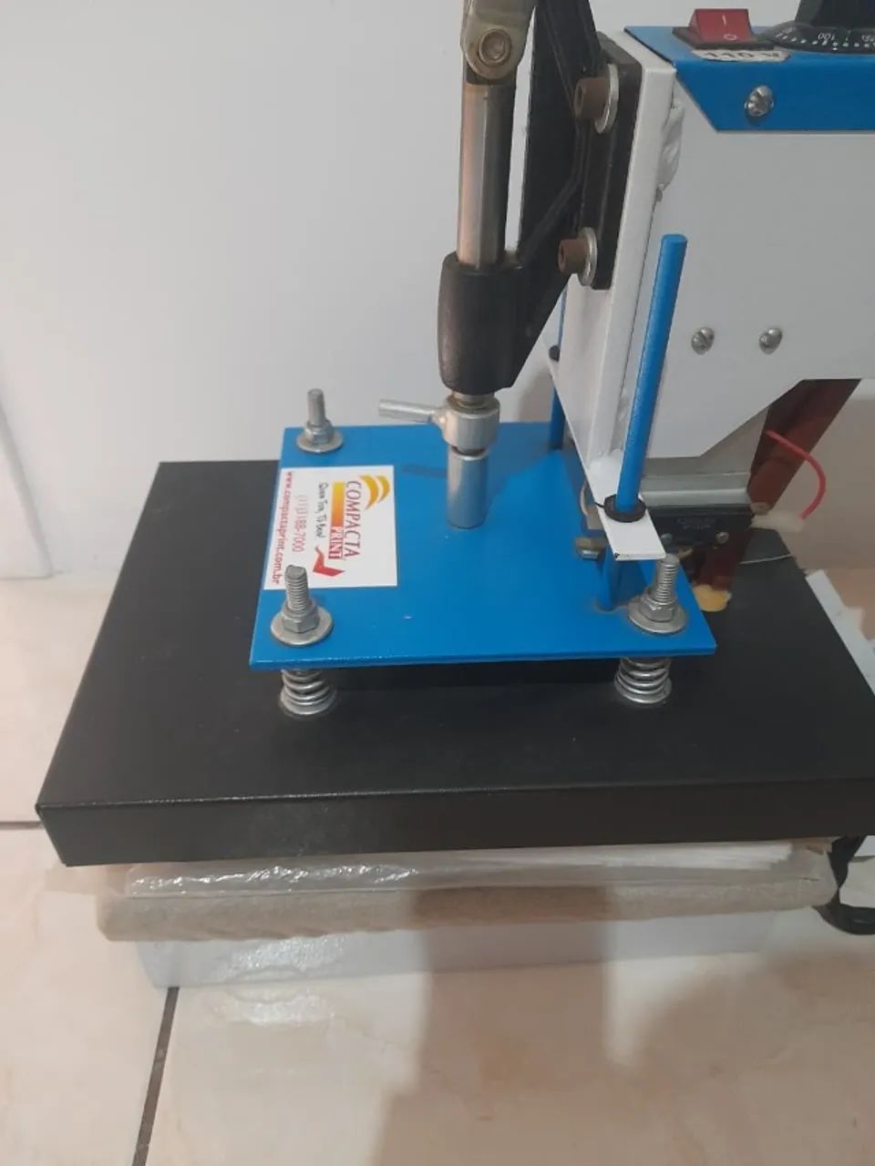 Prensa Térmica Compacta Print P25 Seminova - Foto 4