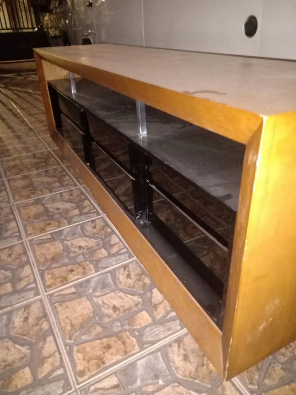 Rack De madeira maciça  - Foto 2