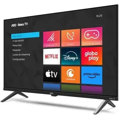 TV AOC Roku 43 polegadas 4k - Foto 2