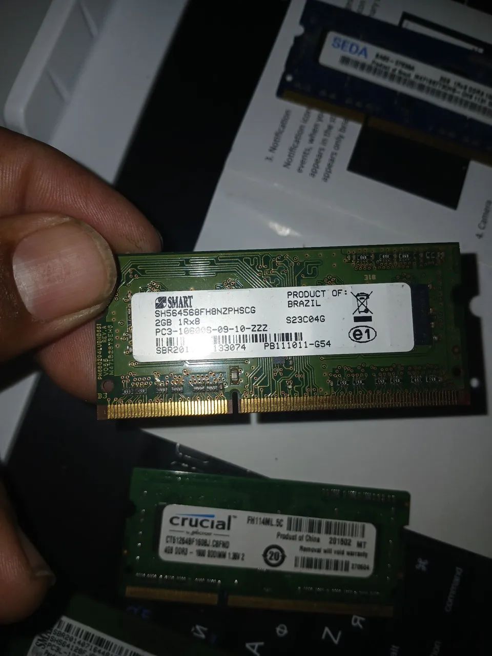 Memórias de notebook  - Foto 4