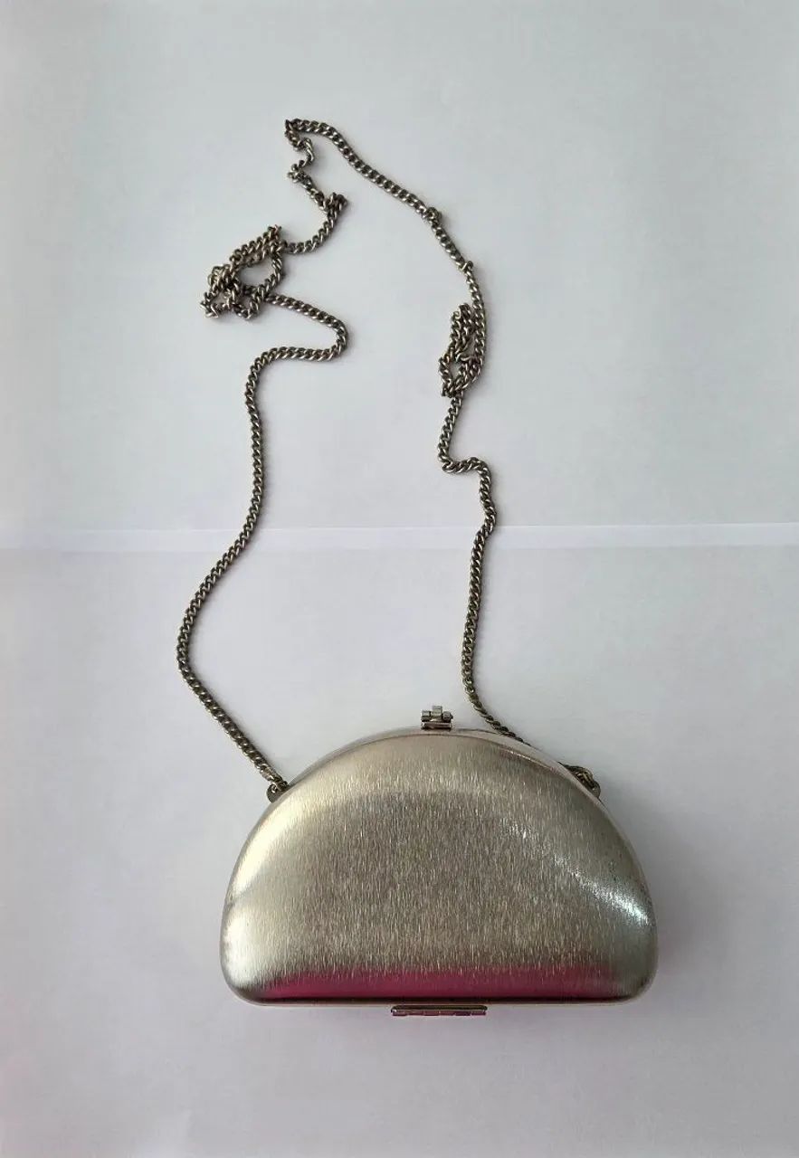 Bolsa pequena de Metal Vintage 
