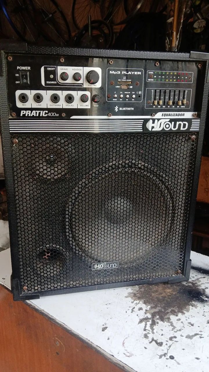 Caixa amplificada 100 w.
