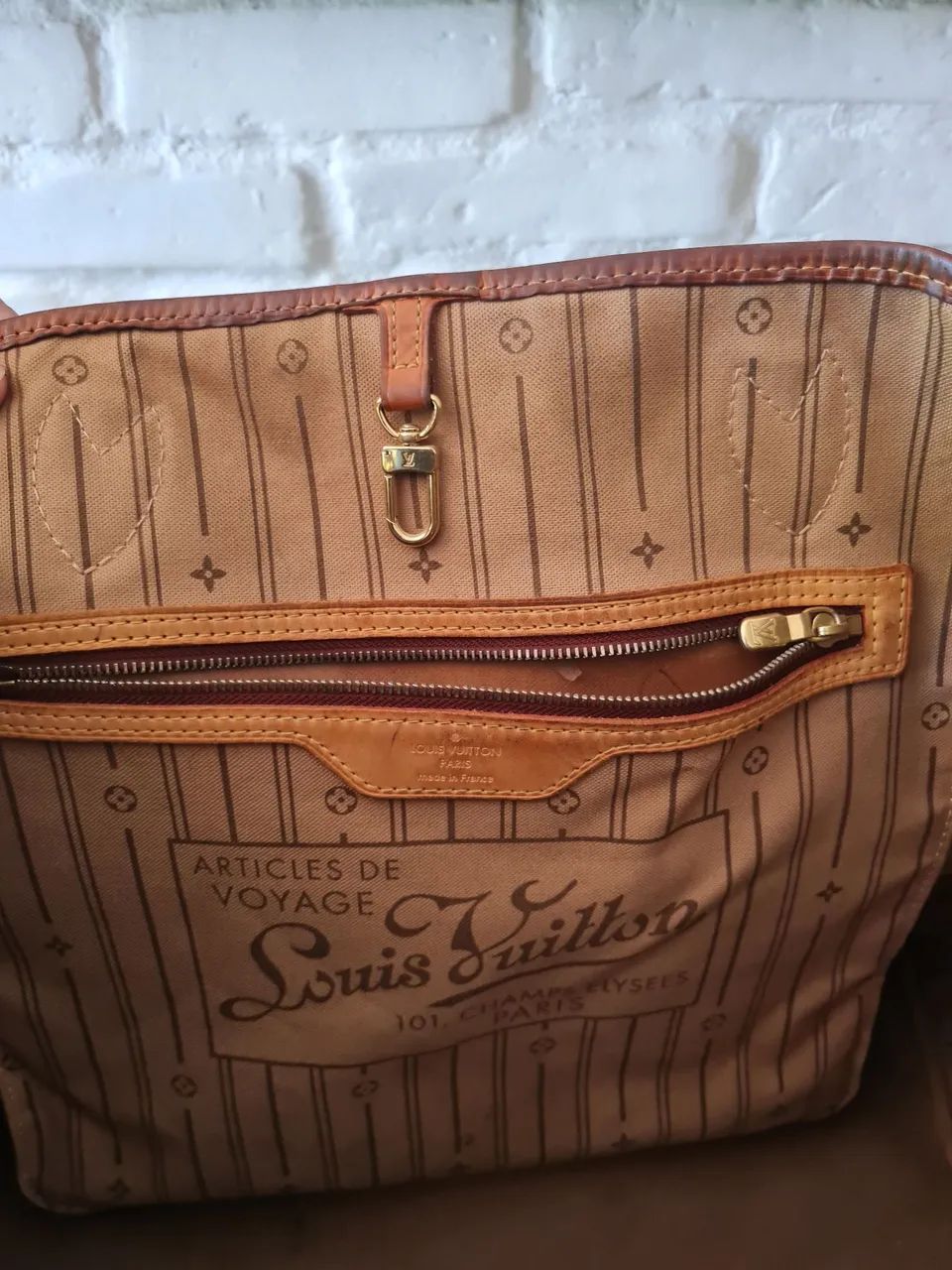 Bolsa Lois Vuitton Neverfull GM monogram - Foto 3