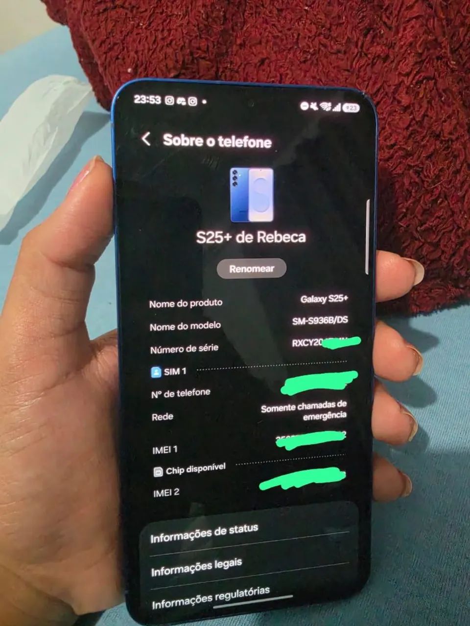 s25+ novo com 2 meses de uso - Foto 2