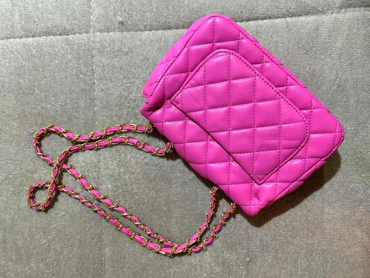 Bolsa tiracolo rosa - Foto 3
