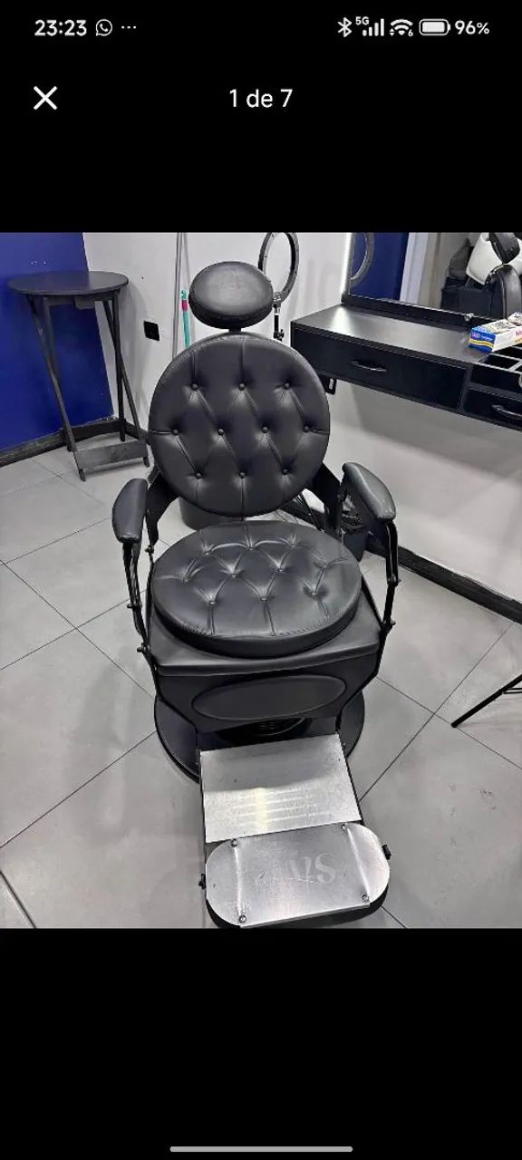 Cadeira de barbeiro  - Foto 2