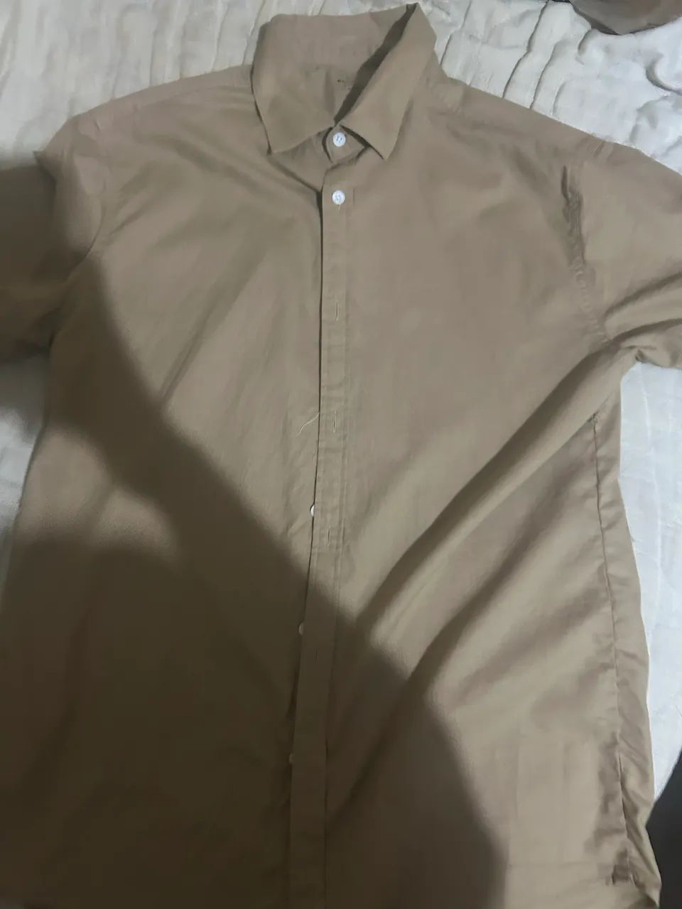 camisa linho, manga curta. Nova, nunca usada. - Foto 2