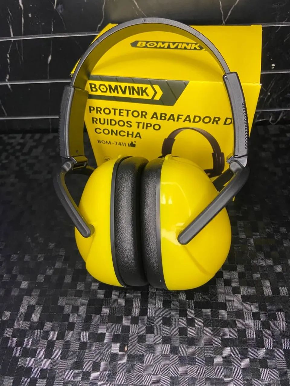 PROTETOR ABAFADOR DE RUÍDOS TIPO CONCHA BOMVINK BOM-7411