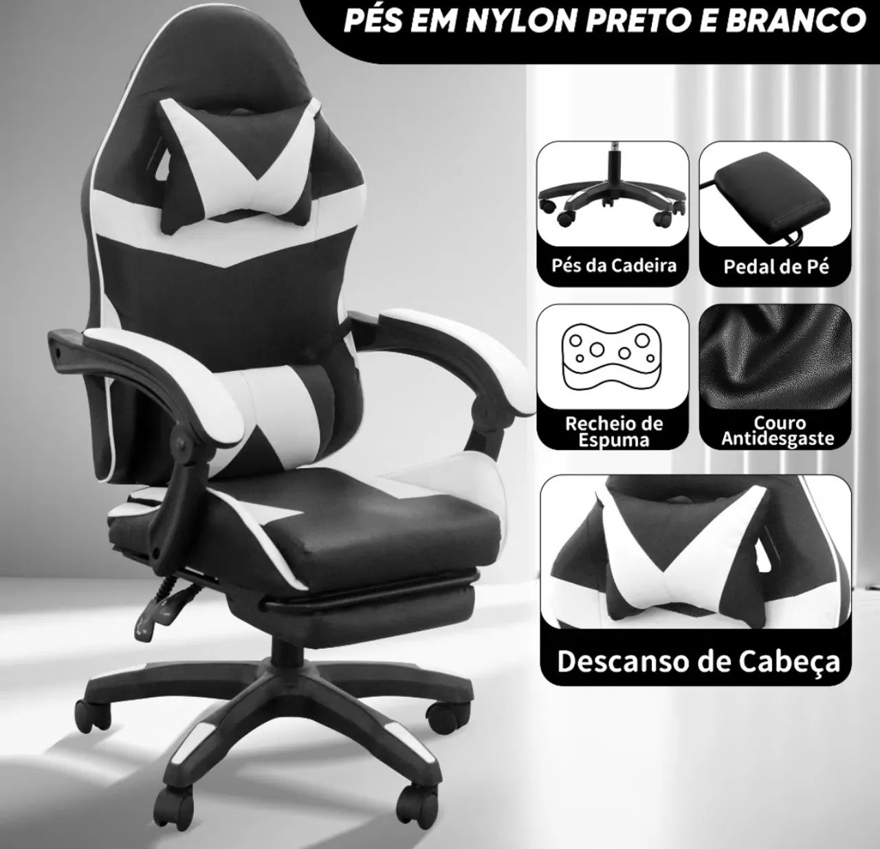 Cadeira Gammer ergonômica  - Foto 2