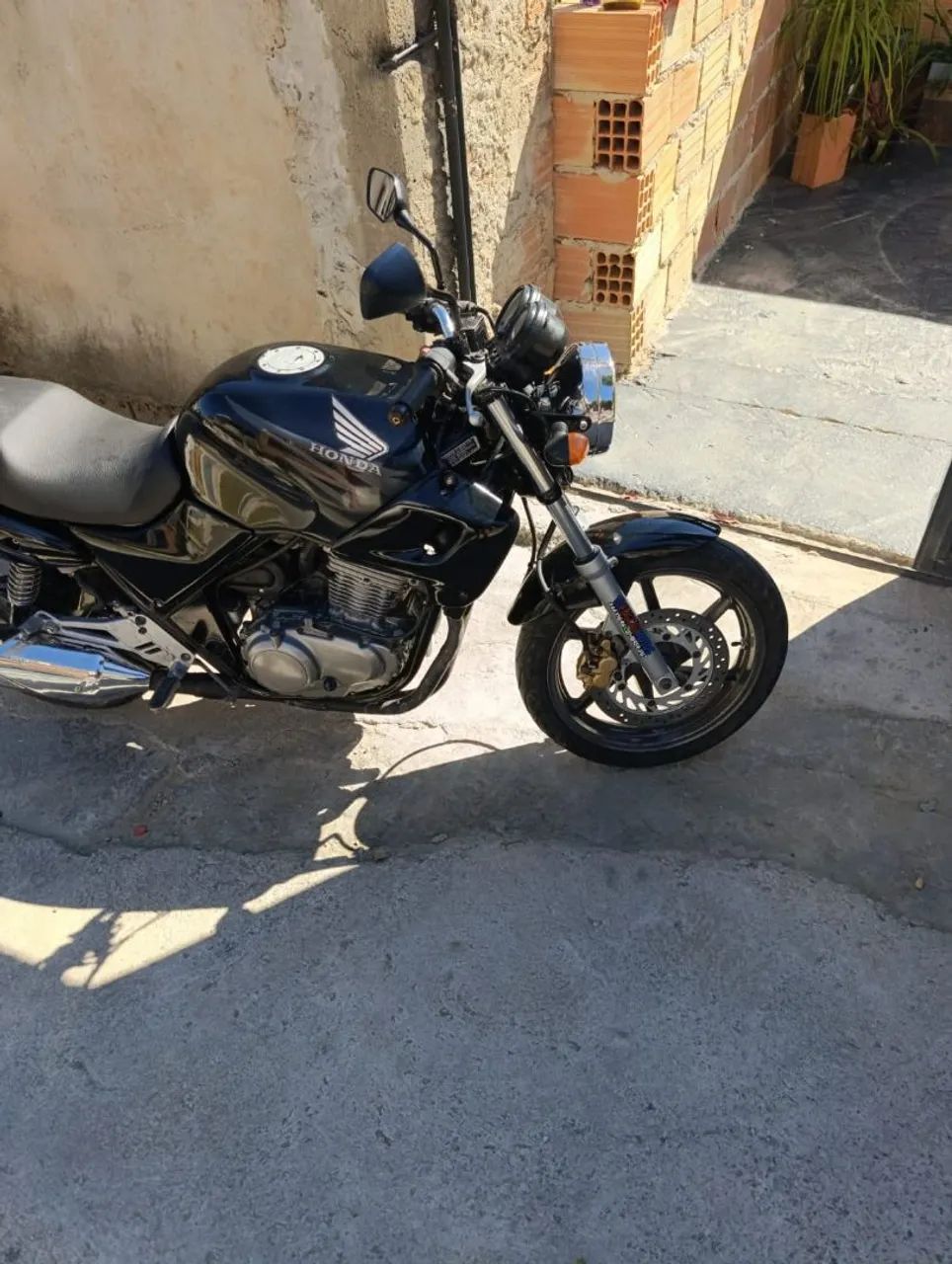 Cb 500 2002 troco por carro  - Foto 3