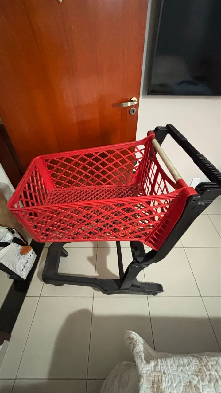 Carrinho de Mercado Extremamente Novo - Foto 2
