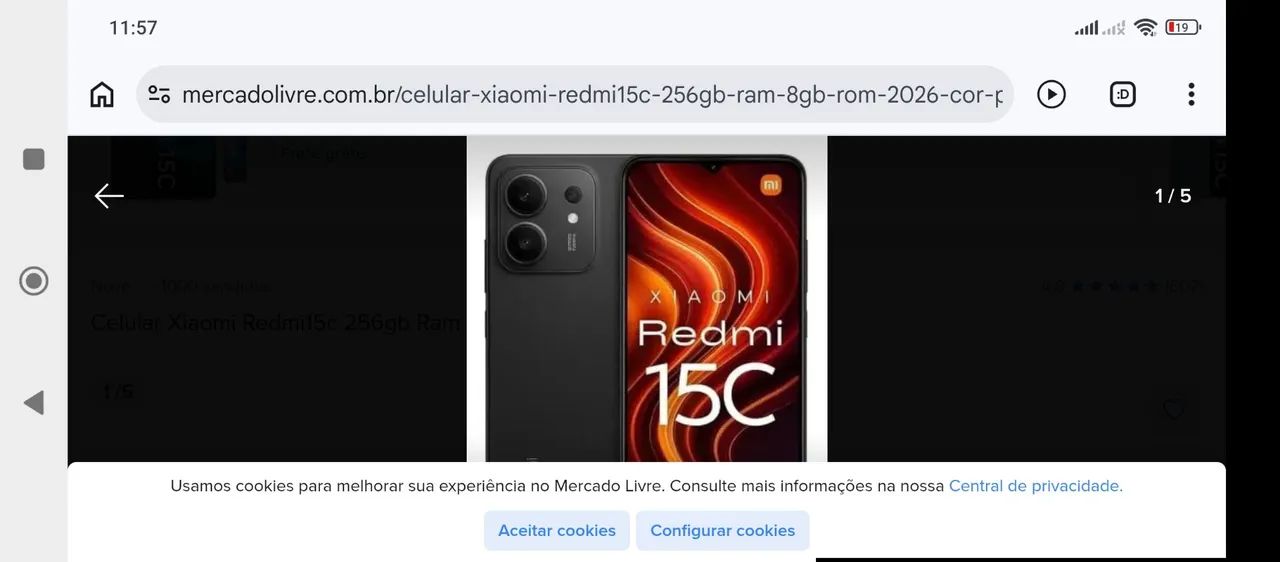 Celular redimi